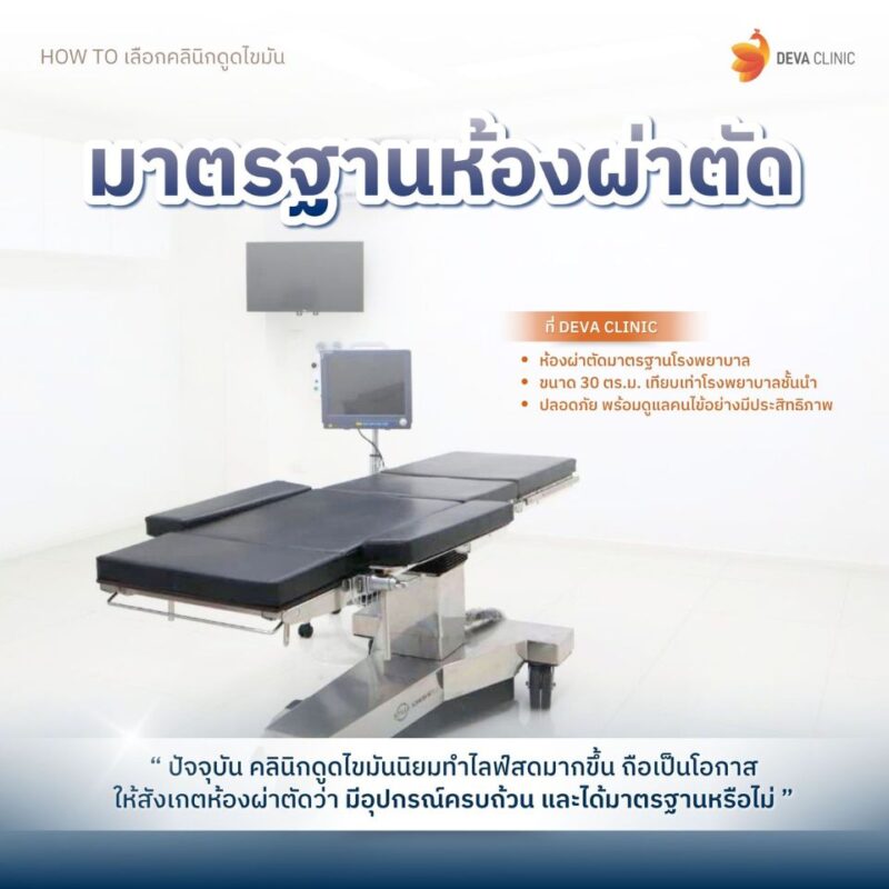 ห้องผ่าตัดมาตรฐาน