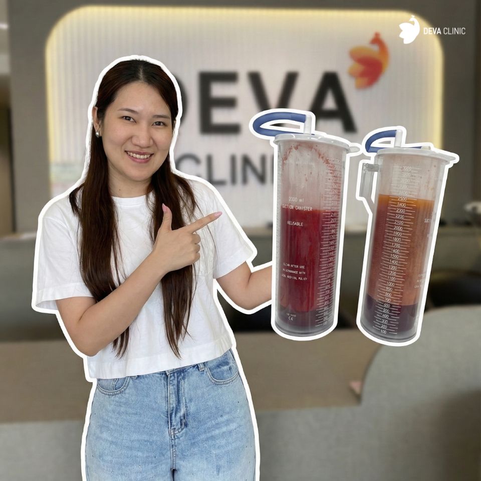 คุณปุ้ย ดูดแขนท้อง