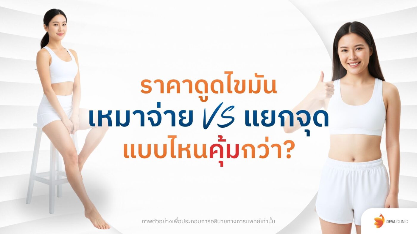 ราคาดูดไขมันเหมาจ่าย