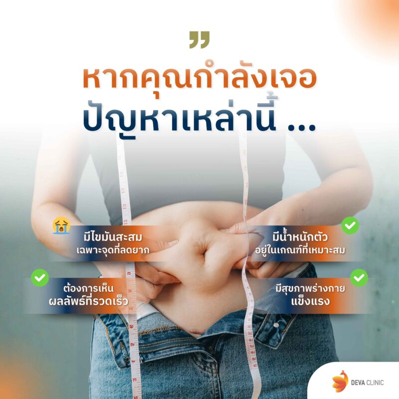 ดูดไขมัน เหมาะกับใครบ้าง