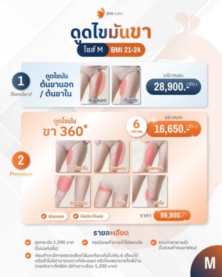 ราคาดูดไขมันต้นขา M