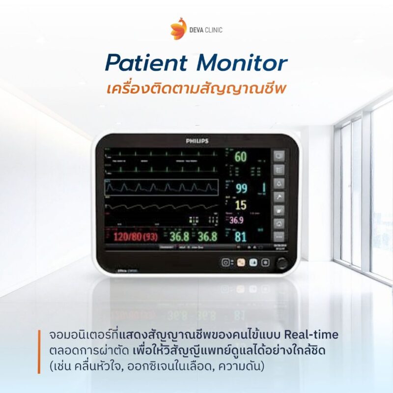 เครื่องติดตามสัญญาณชีพ (Vital Sign Monitor)