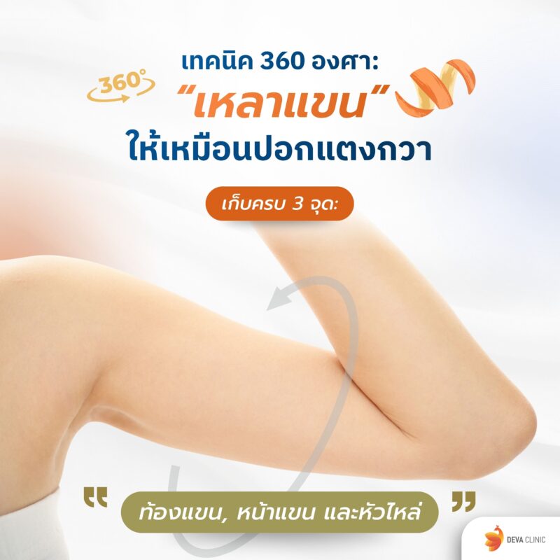เทคนิค 360 องศา เหลาแขน ให้เหมือนปอกแตงกวา