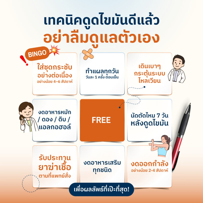 การดูแลตัวเองหลังทำเพื่อให้ร่อง 11 ชัดเจนยาวนาน