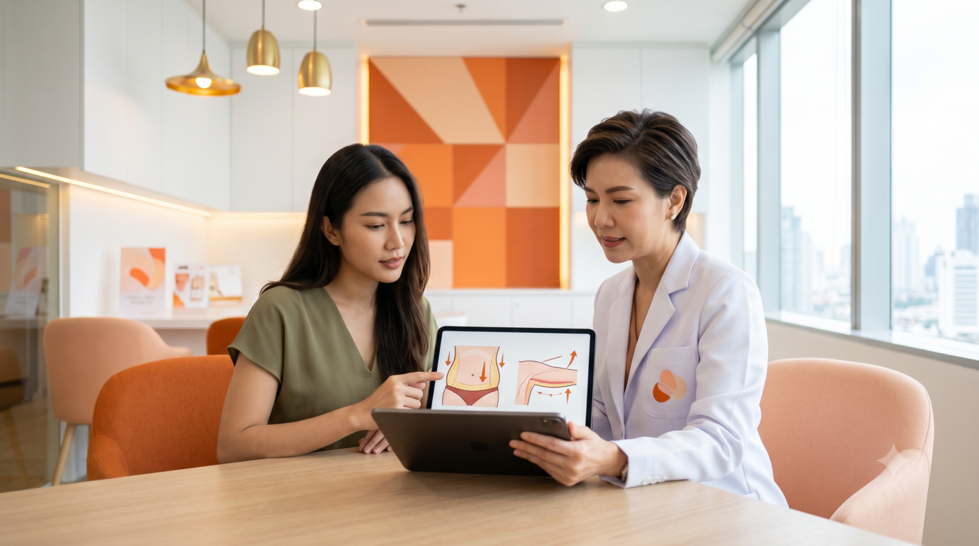 แพทย์อธิบายความต่างระหว่างดูดไขมันที่เน้นลดไขมันกับ J-Plasma ที่เน้นกระชับผิว